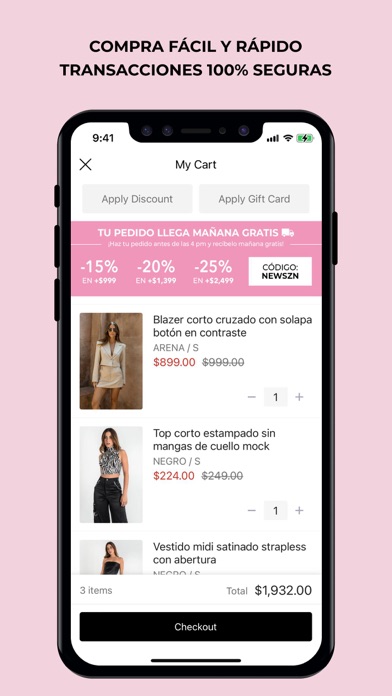 Capturas de tela do HIGHSTREET MX