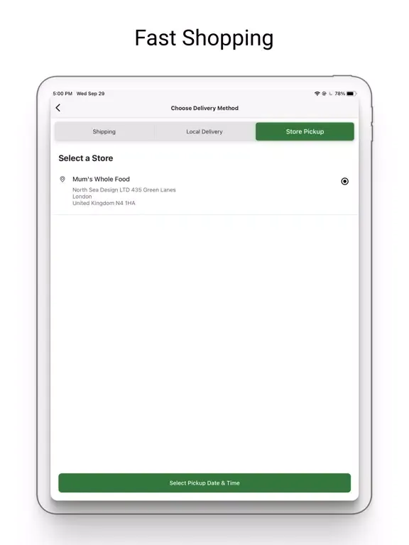 Mum's Whole Food iPad  स्क्रीनशॉट