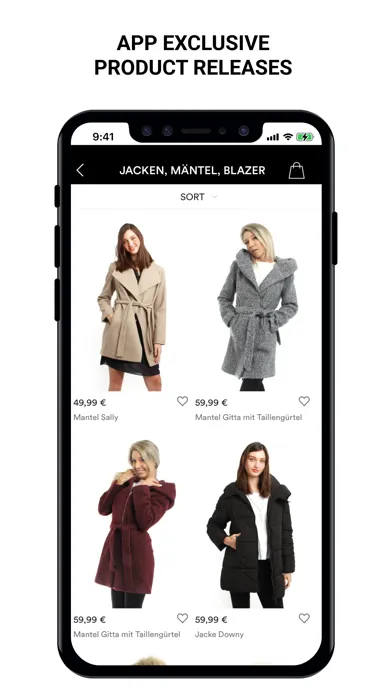 Captures d'écran de COLLOSEUM Fashion App