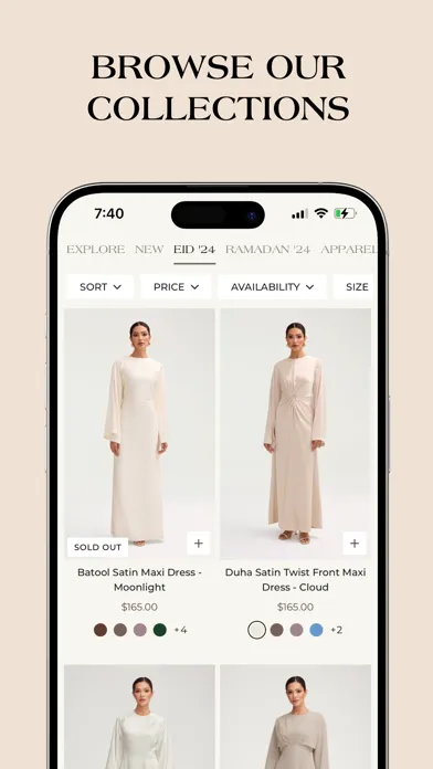 Zrzuty ekranu Veiled | Hijabs & Modestwear
