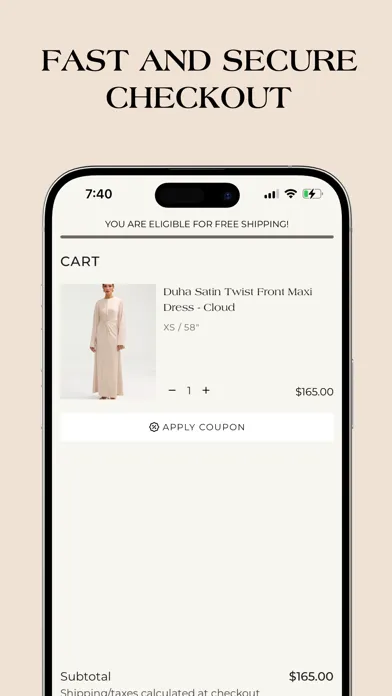 Zrzuty ekranu Veiled | Hijabs & Modestwear