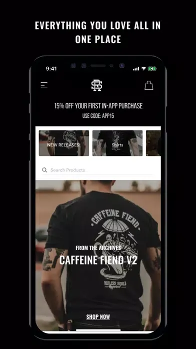 Ảnh chụp màn hình của Restless Souls Apparel