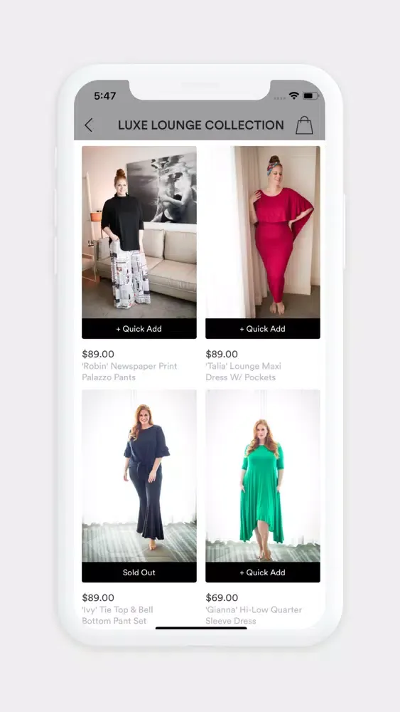 Capturas de tela do Rene' Tyler Plus Size