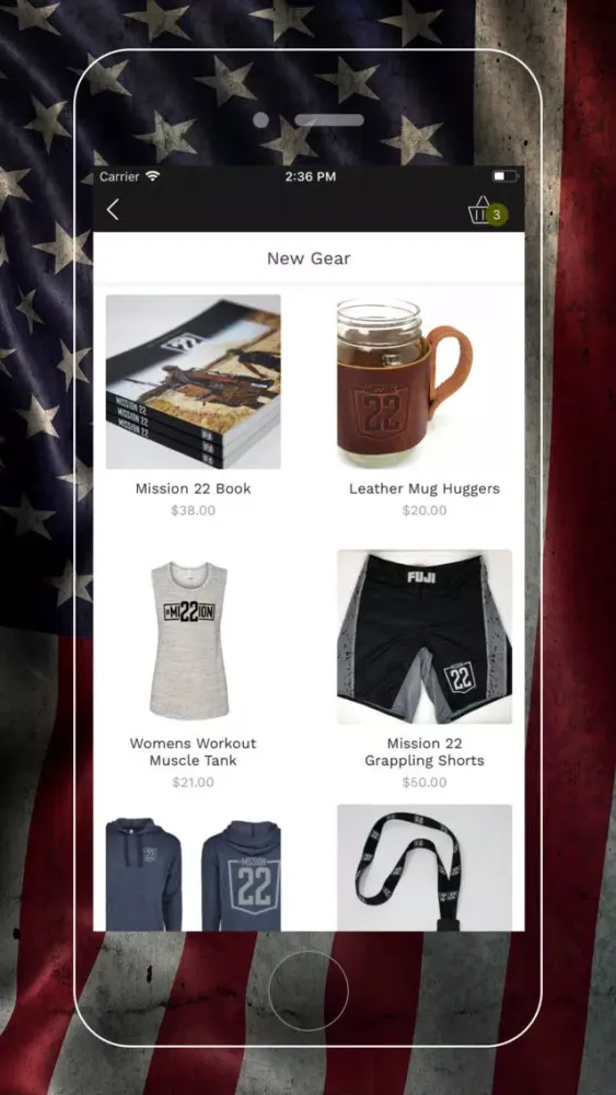 Скриншоты Mission 22 Gear Store