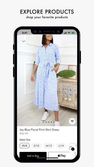 Capturas de tela do Virgo Boutique Ireland
