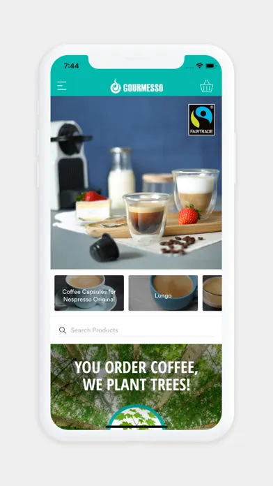 Gourmesso.com Espresso Pods Screenshots