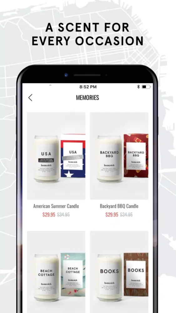 Captures d'écran de Homesick Candles