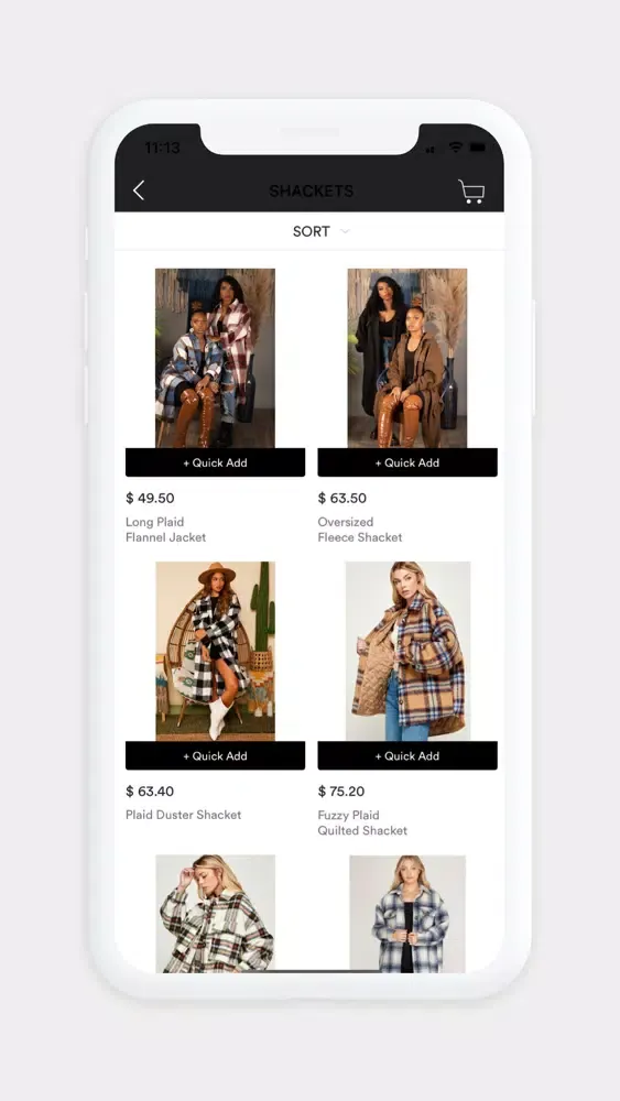 Tangkapan skrin Eighth Street Boutique