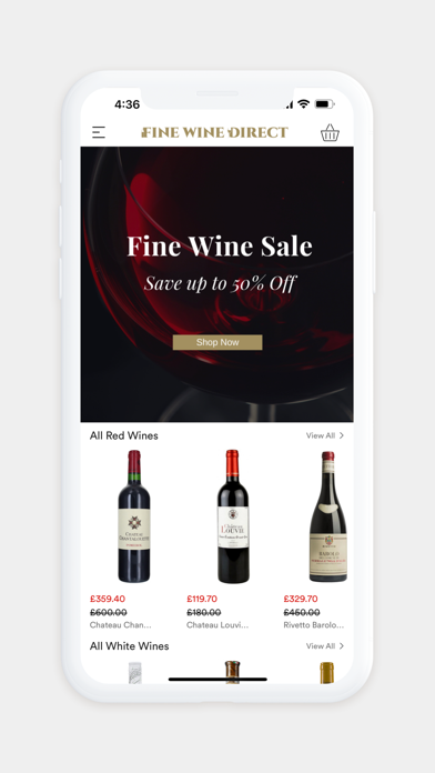 Fine Wine Direct Screenshots