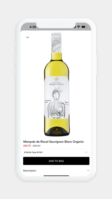 Tangkapan layar Fine Wine Direct
