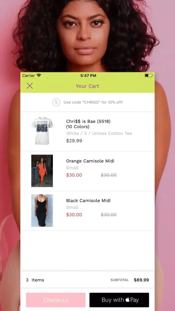 Shop Chriss Zoë Screenshots