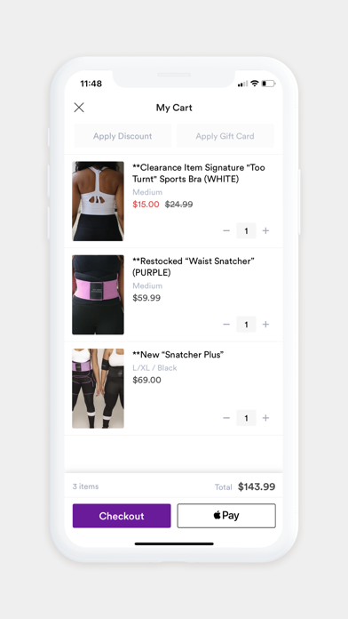 Tangkapan layar Too Turnt Activewear