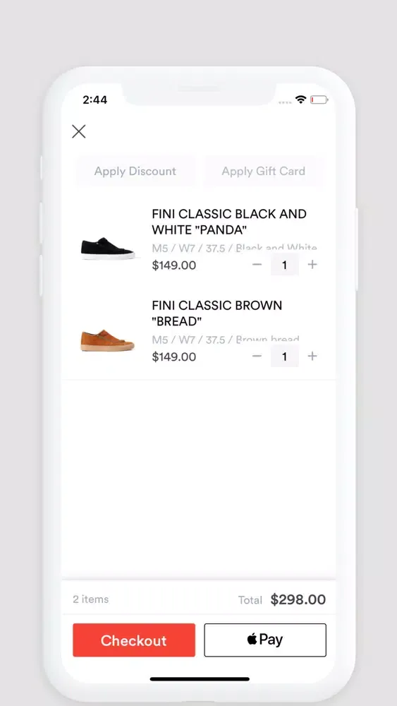Fini Shoes应用截图