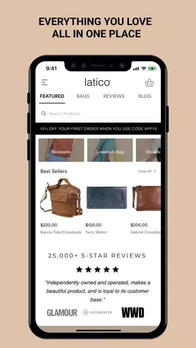 Latico Leathers स्क्रीनशॉट