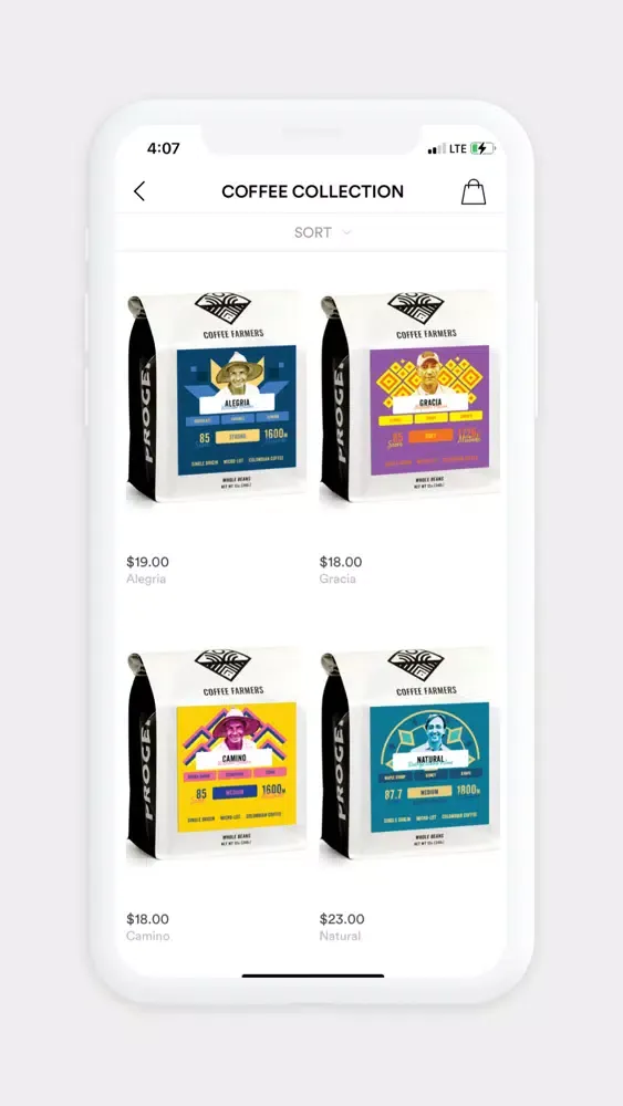 Progeny Coffee應用截圖