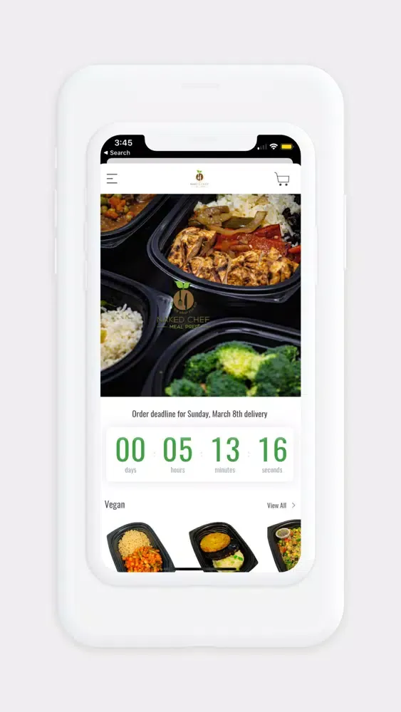 Capturas de pantalla de Naked Chef Meal Prep