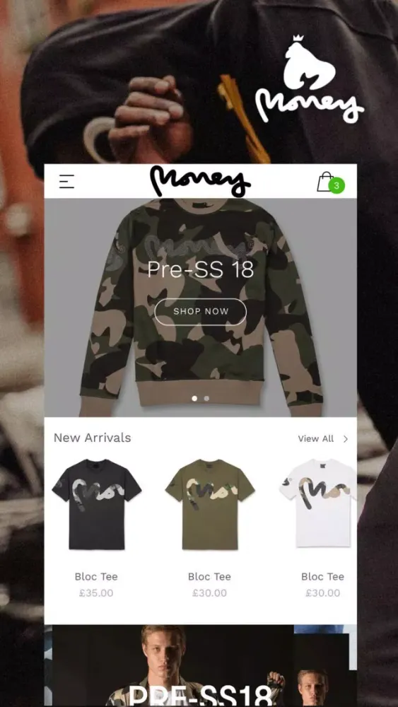 MONEY Clothing スクリーンショット
