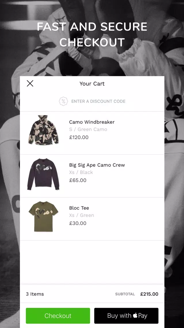 Tangkapan layar MONEY Clothing