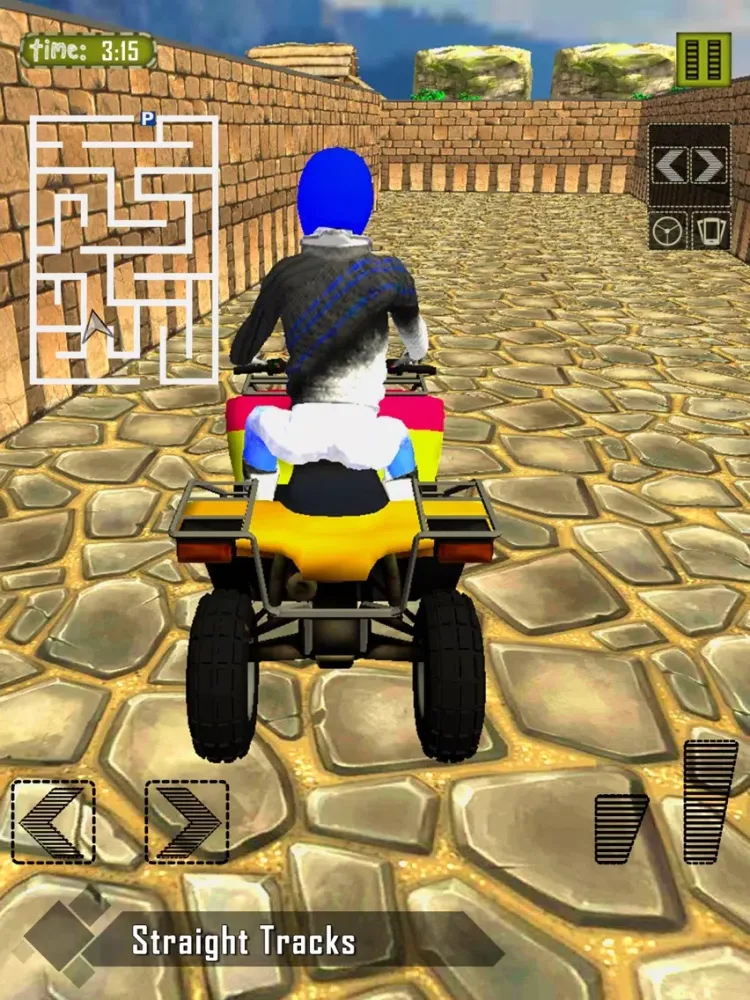 ATV Quad Parking in Labirinth iPad  स्क्रीनशॉट