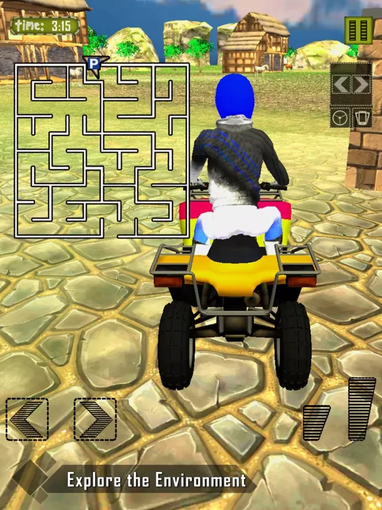 ATV Quad Parking in Labirinth iPad  स्क्रीनशॉट