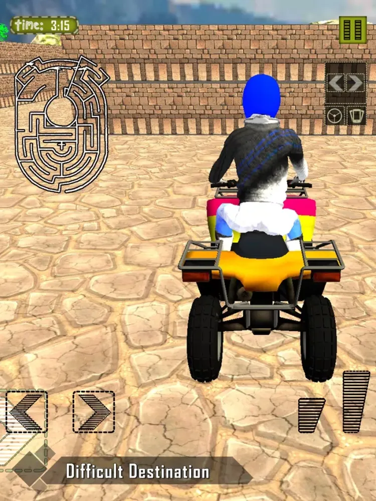 ATV Quad Parking in Labirinth iPad  स्क्रीनशॉट