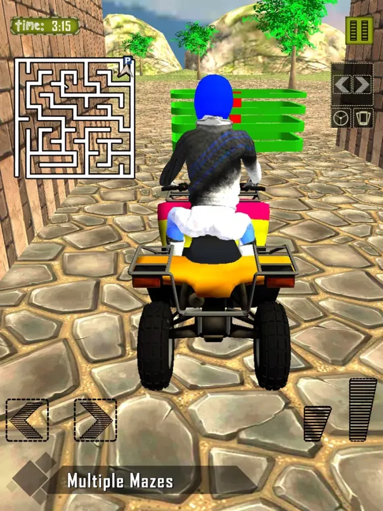 ATV Quad Parking in Labirinth iPad  स्क्रीनशॉट