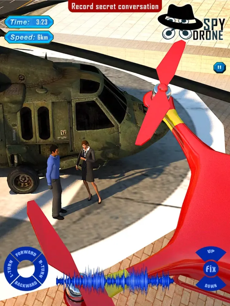 RC Spy Drone Flight Simulator iPad  スクリーンショット