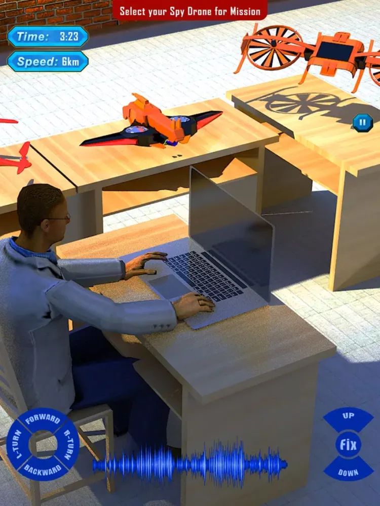 RC Spy Drone Flight Simulator iPad  スクリーンショット