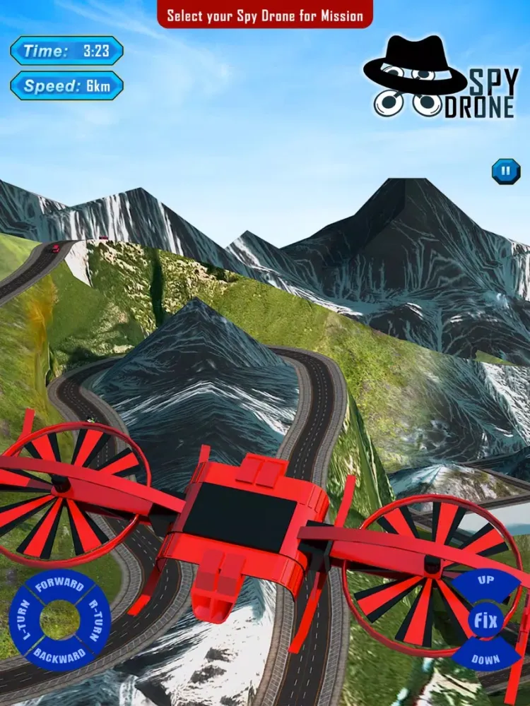 RC Spy Drone Flight Simulator iPad  スクリーンショット