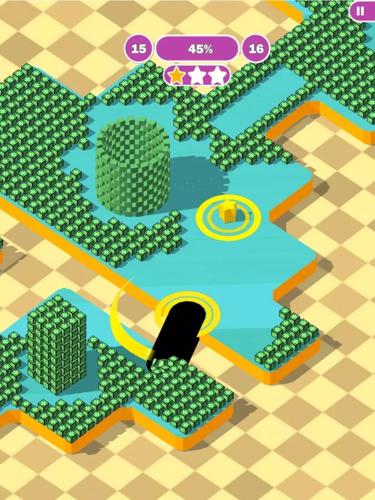 Wobble Hole 3D iPad  スクリーンショット