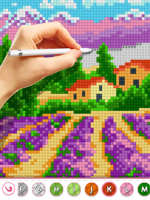 Cross-Stitch Masters iPad  Screenshots