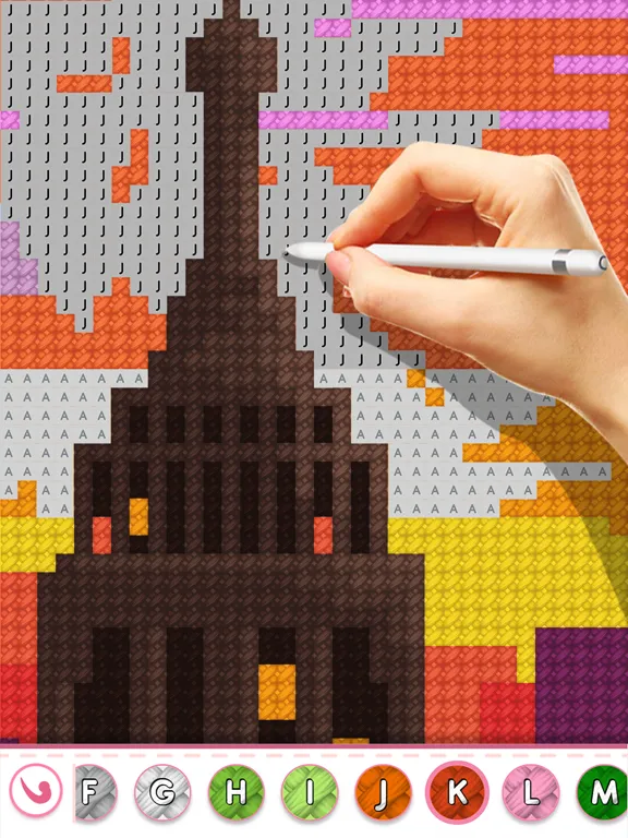 Cross-Stitch Masters iPad  Screenshots