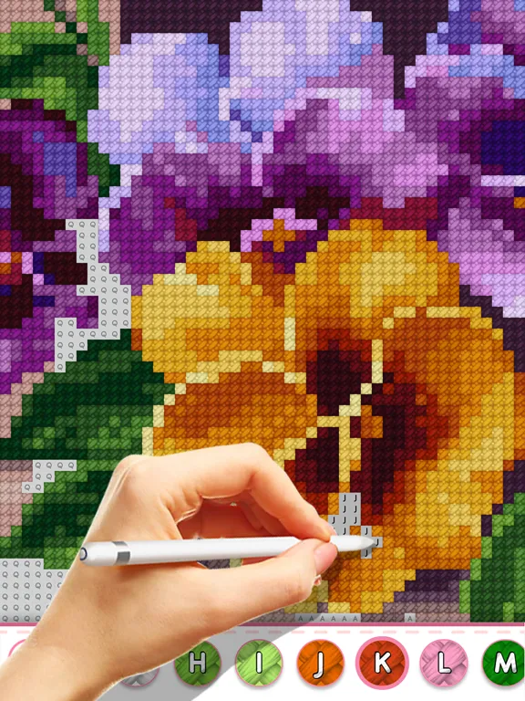 Cross-Stitch Masters iPad  Screenshots