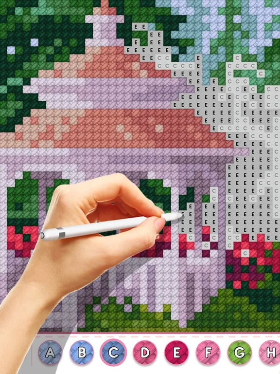 Cross-Stitch Masters iPad  Screenshots