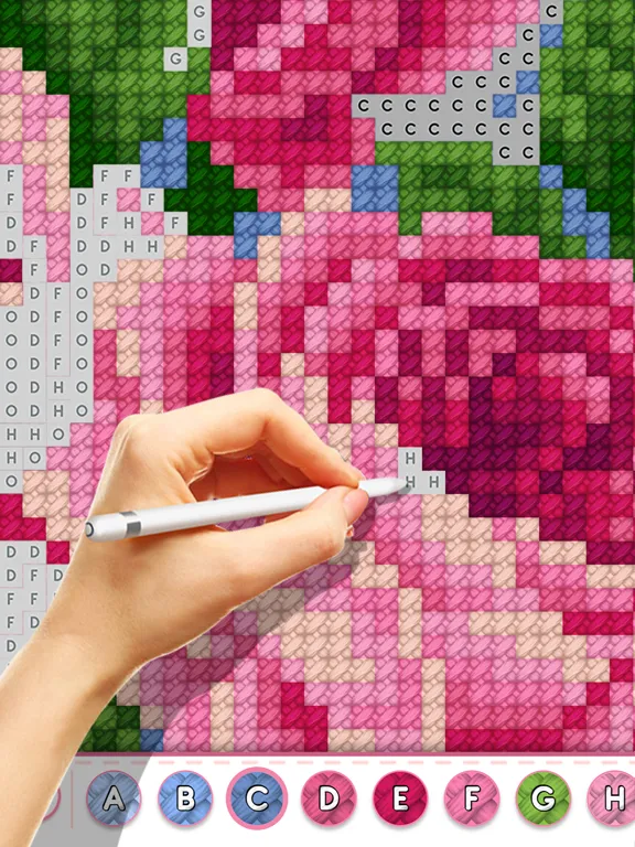 Cross-Stitch Masters iPad  Screenshots