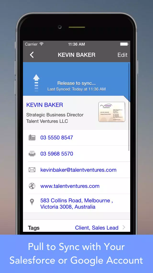 CardWiz Pro: Biz Card Reader應用截圖