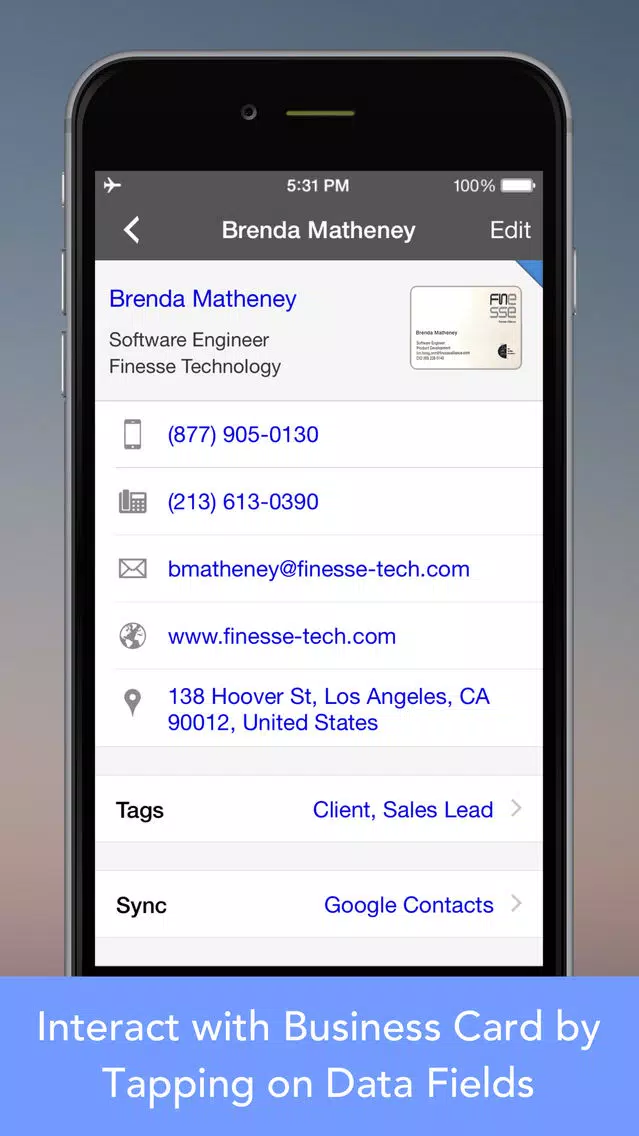 CardWiz Pro: Biz Card Reader應用截圖