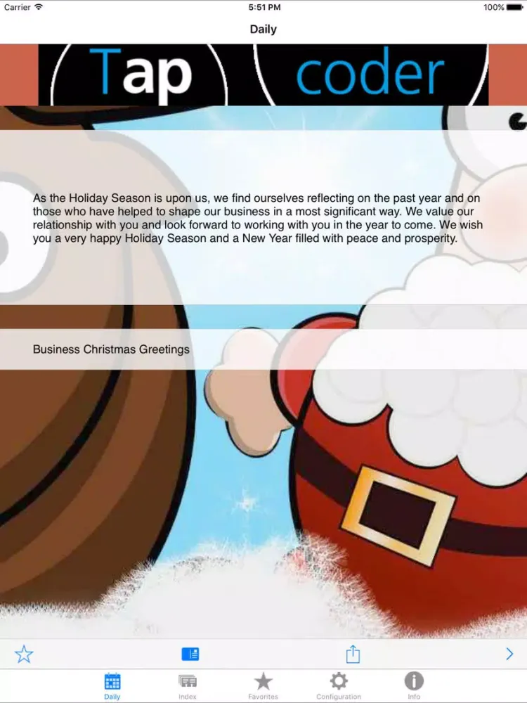 Christmas & New Year Postcards, Quotes & Greetings iPad  Screenshots