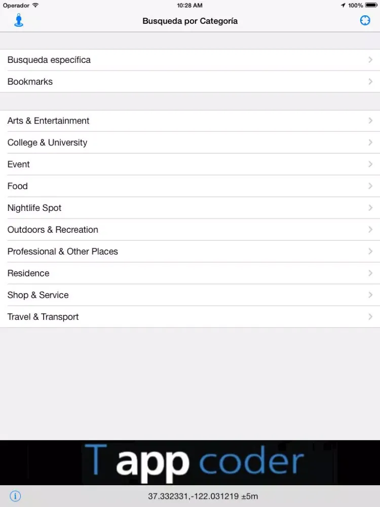 NearBy Finder - LITE iPad 应用截图