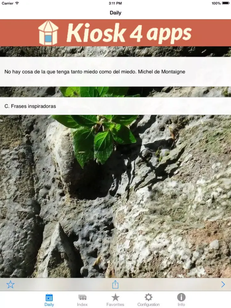 Tangkapan layar Develop Your Resilience iPad 