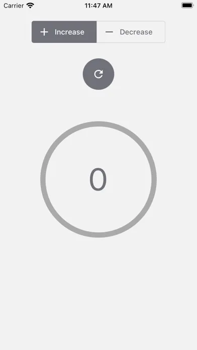 ภาพหน้าจอของ Tap Count ~Increase/decrease~