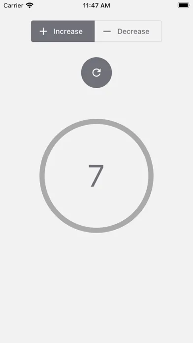 ภาพหน้าจอของ Tap Count ~Increase/decrease~