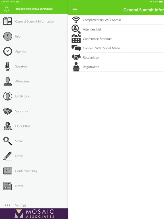 Council's Mobile Experience iPad  স্ক্রিনশট