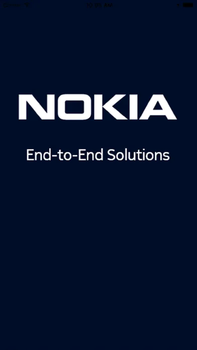 Capturas de tela do Nokia End-to-End Solutions
