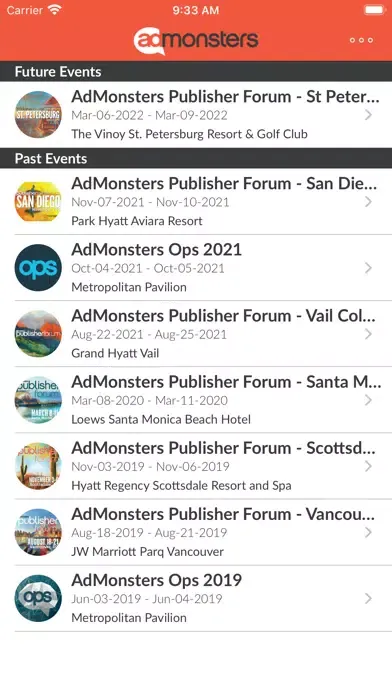 Captures d'écran de AdMonsters