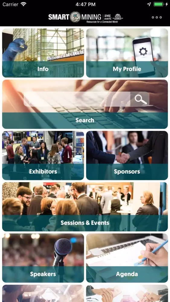 SME Events App 스크린샷