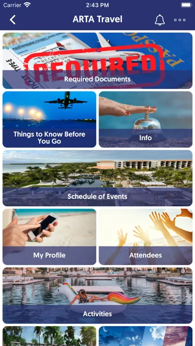 Ảnh chụp màn hình của ARTA Travel Group