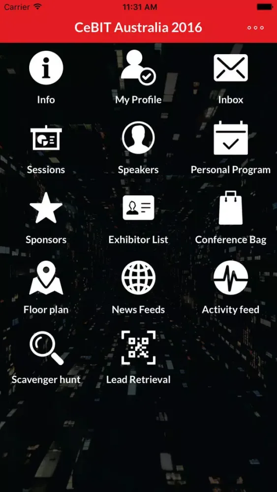 Zrzuty ekranu CeBIT Australia 2016