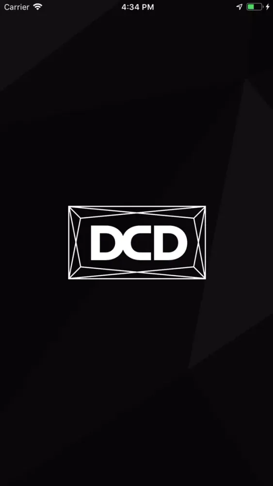 Capturas de tela do DCD Events