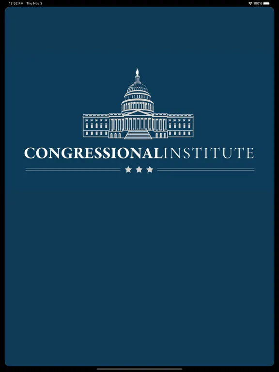 Congressional Institute Events iPad  স্ক্রিনশট